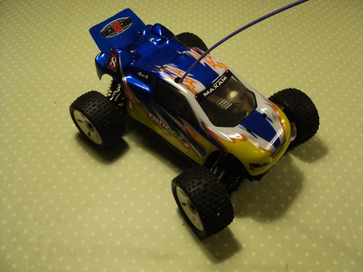 Off-Roader MaXaM 1/16 Truggy 4WD - med karrosse billede 7