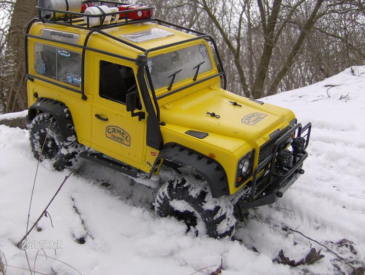 Off-Roader Land Rover Defender 90 (scx10) billede 3