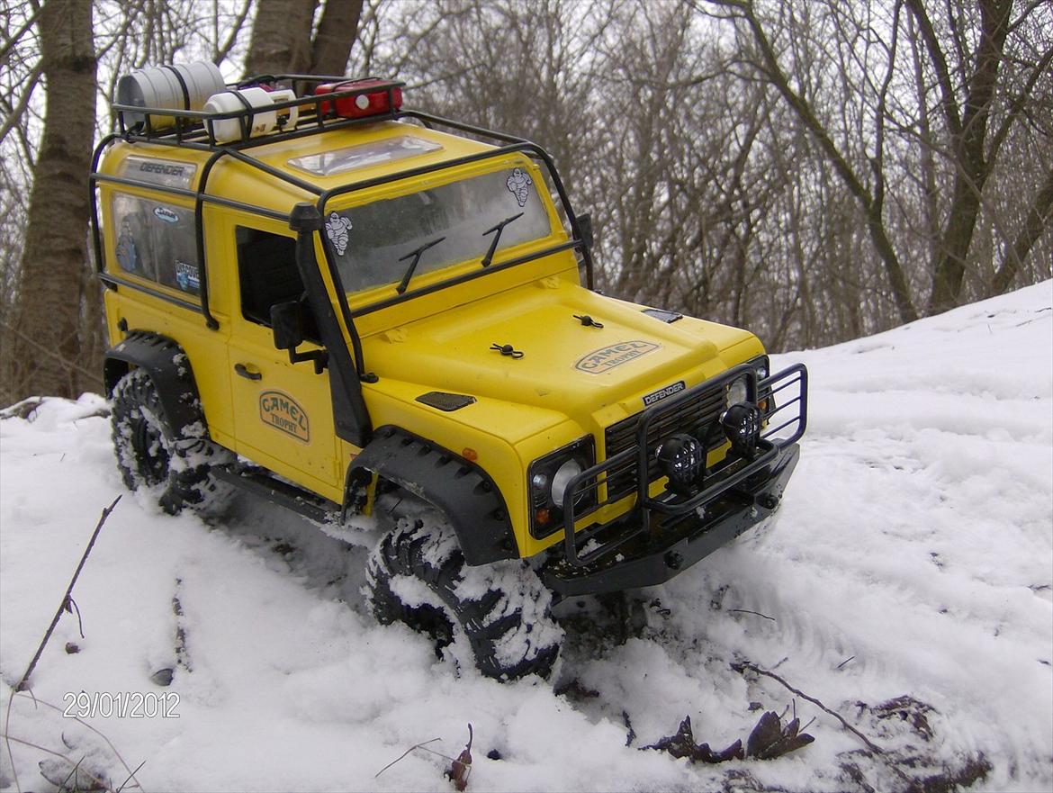 Off-Roader Land Rover Defender 90 (scx10) billede 19