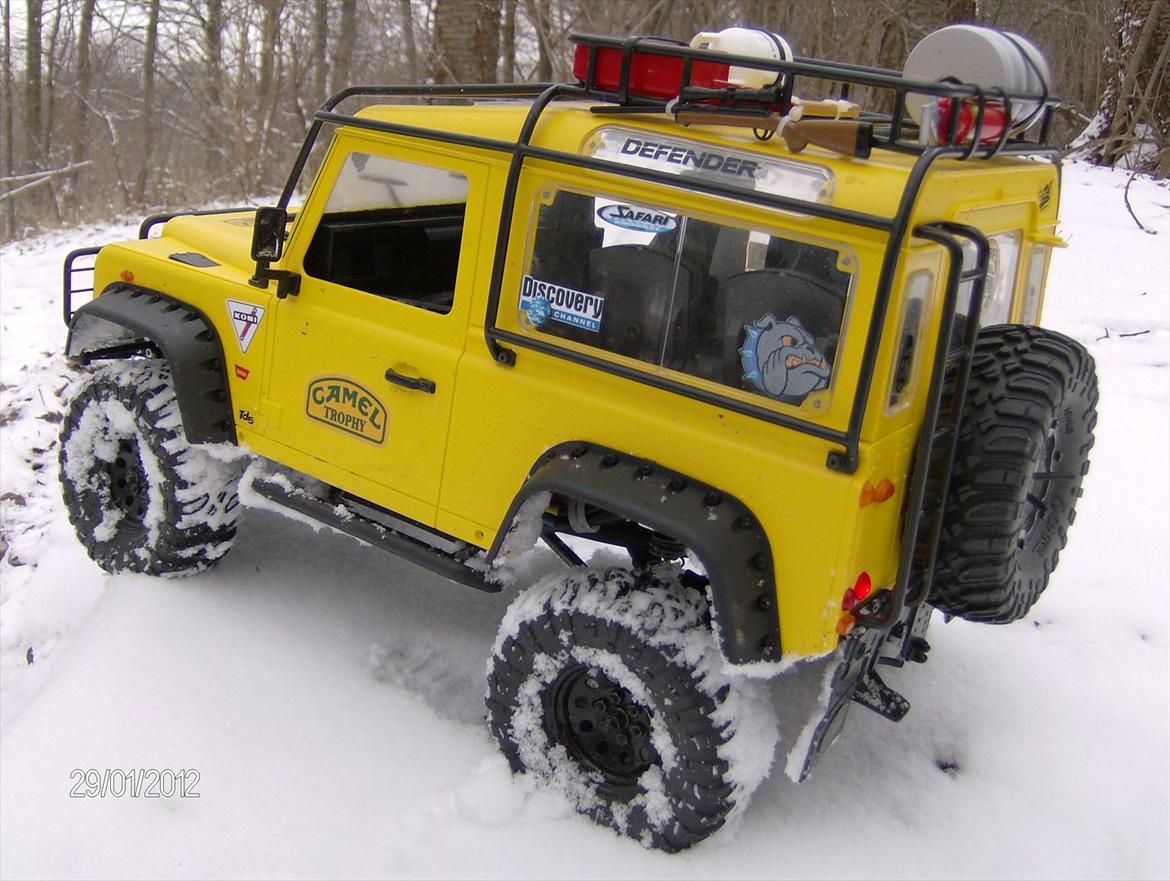 Off-Roader Land Rover Defender 90 (scx10) billede 15