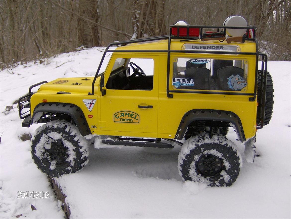 Off-Roader Land Rover Defender 90 (scx10) billede 2