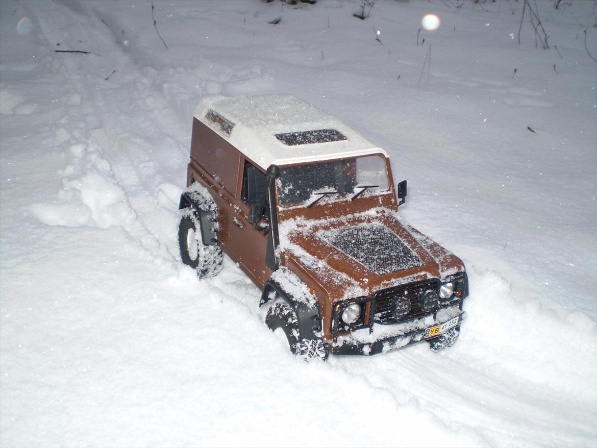 Off-Roader SCX10 Land Rover Defender - 29/1-12 Bygget om til panelvan billede 19