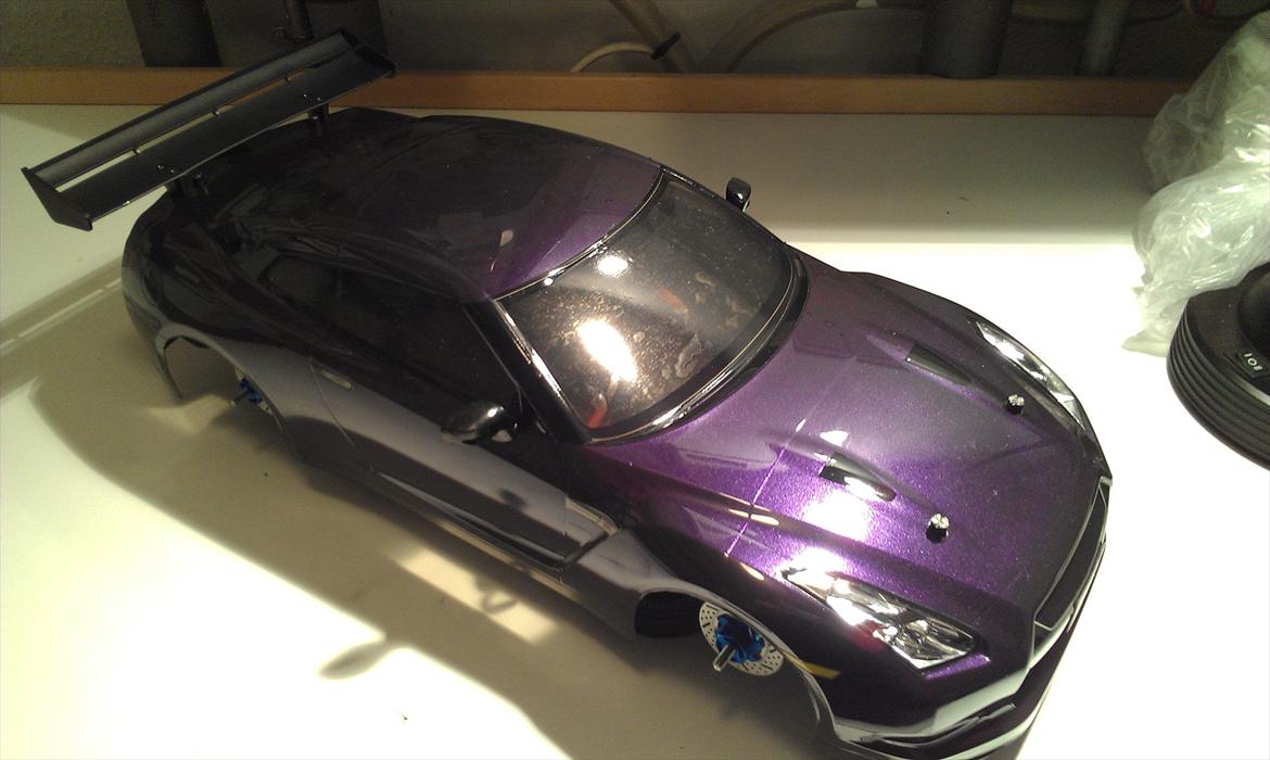 Bil Nissan GT-R på en Tamiya TT-01 D/E  billede 3