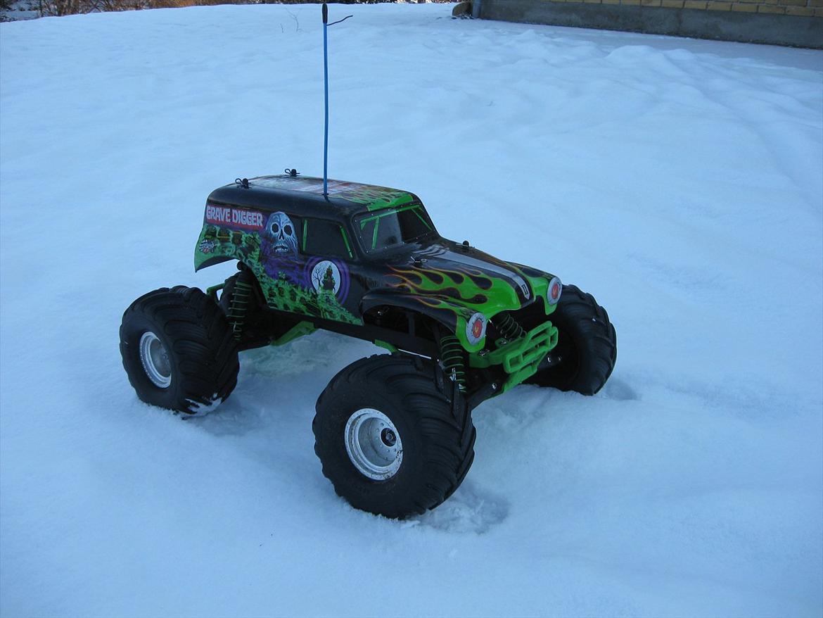 Off-Roader Traxxas Grave Digger billede 2