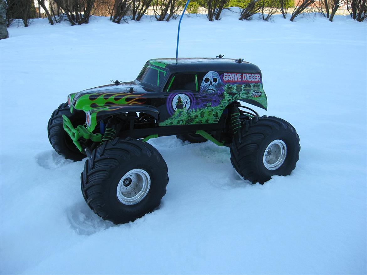 Off-Roader Traxxas Grave Digger billede 4