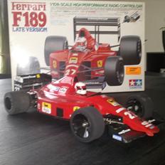 Bil Tamiya 58084 Ferrari f189 late version