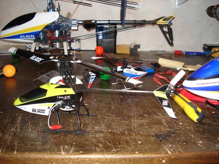 Helikopter Blade 120SR(solgt) billede 7