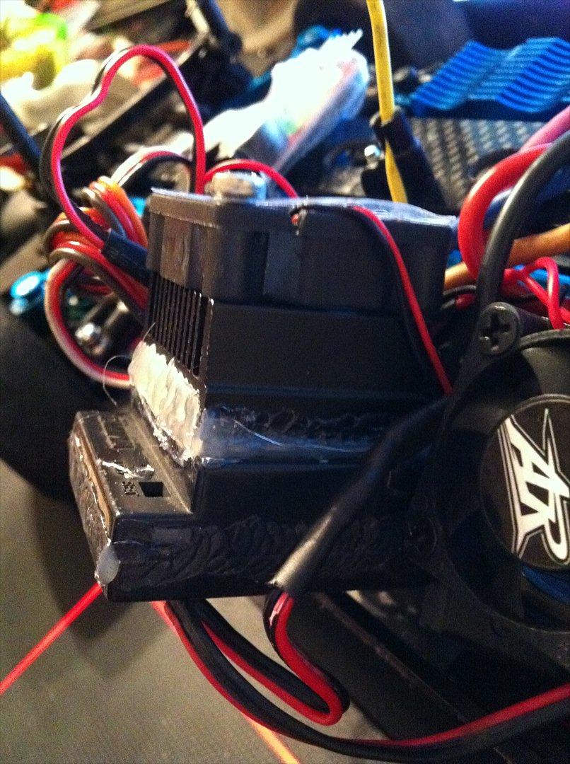 Bil TT-01 2200Kv (Brobi Wan Kenobi) - Ombygge tamiya ESC 
ser nok lidt sjovet ud men sådan er det billede 5