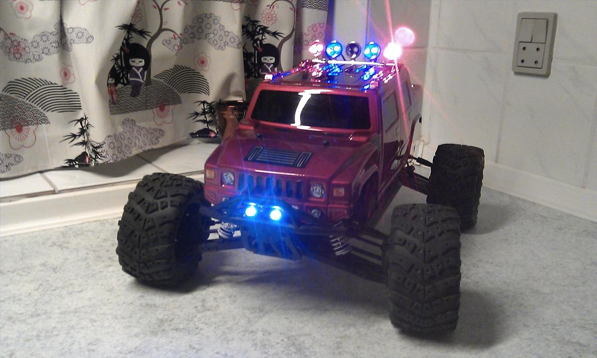 Off-Roader Stealth X09 Truggy Brushless 2.4GHz ( Hummer)      billede 5