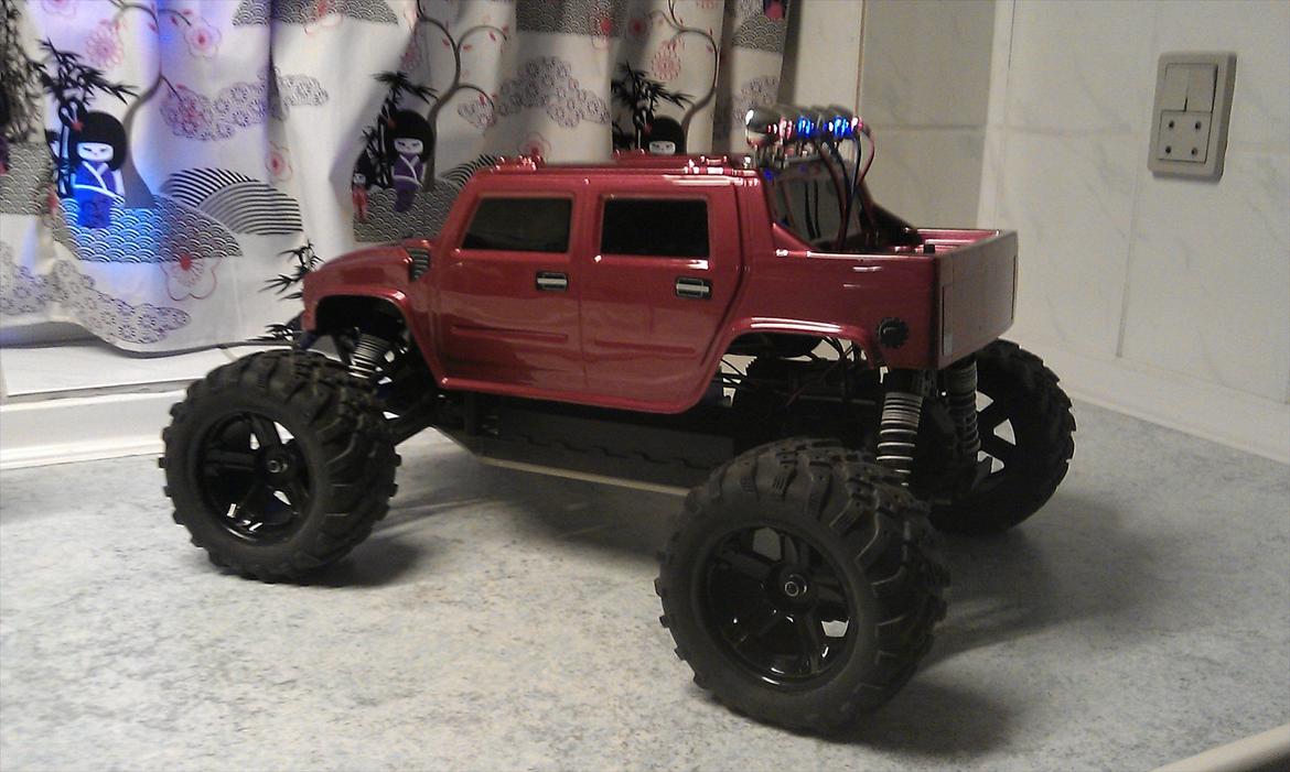 Off-Roader Stealth X09 Truggy Brushless 2.4GHz ( Hummer)      billede 6