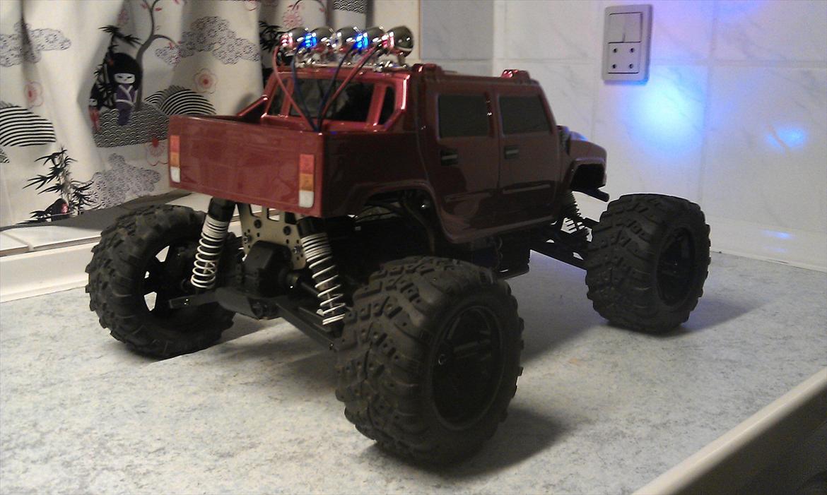 Off-Roader Stealth X09 Truggy Brushless 2.4GHz ( Hummer)      billede 8