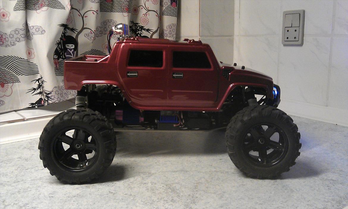 Off-Roader Stealth X09 Truggy Brushless 2.4GHz ( Hummer)      billede 9