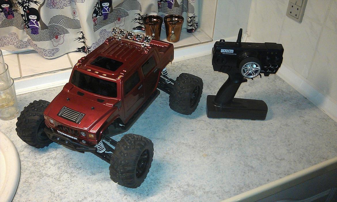 Off-Roader Stealth X09 Truggy Brushless 2.4GHz ( Hummer)      billede 15