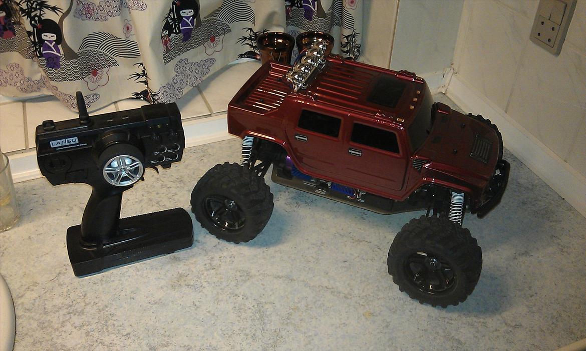 Off-Roader Stealth X09 Truggy Brushless 2.4GHz ( Hummer)      billede 16
