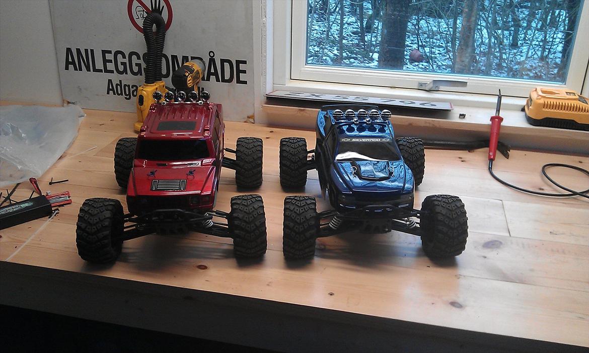 Off-Roader Stealth X09 Truggy Brushless 2.4GHz ( Hummer)      - sammen med min gode ved alla´s

sødt par ikke ? billede 17