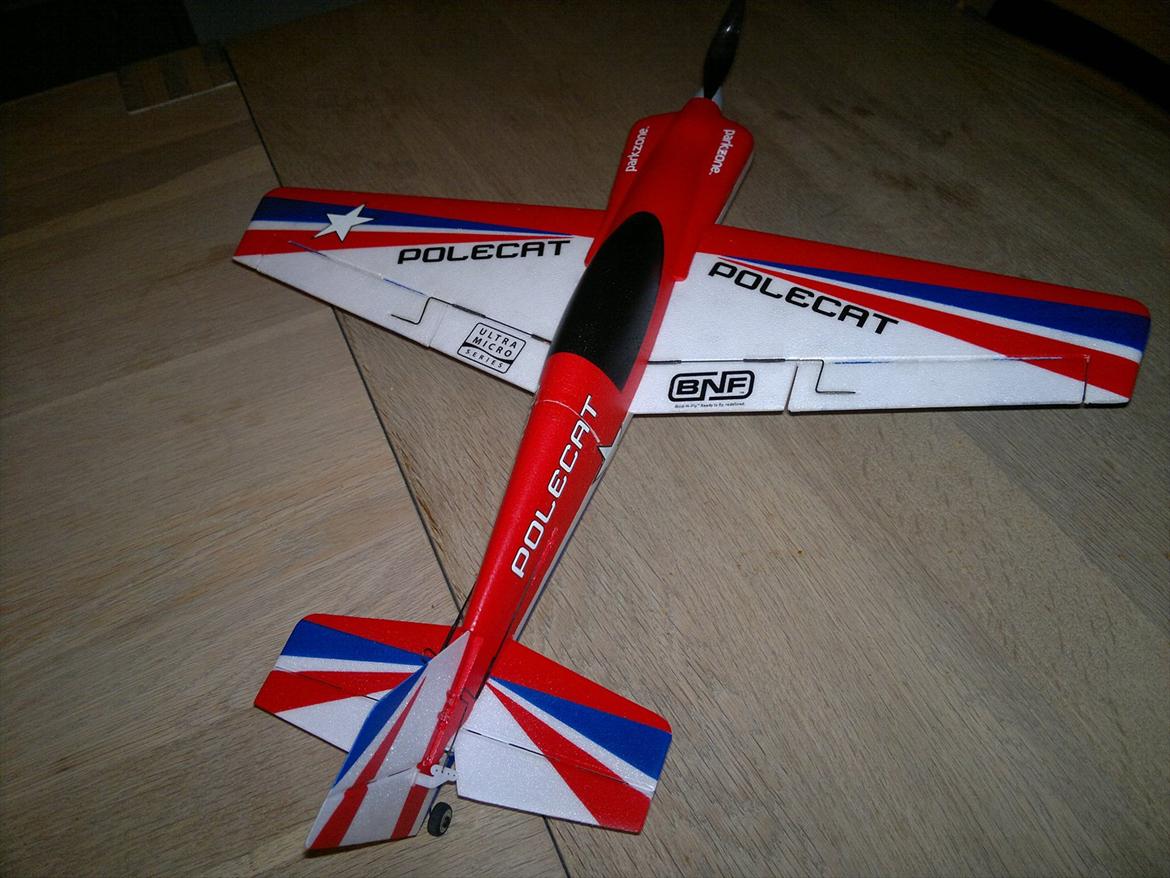 Fly Parkzone Ultra Micro Pole Cat BNF billede 2