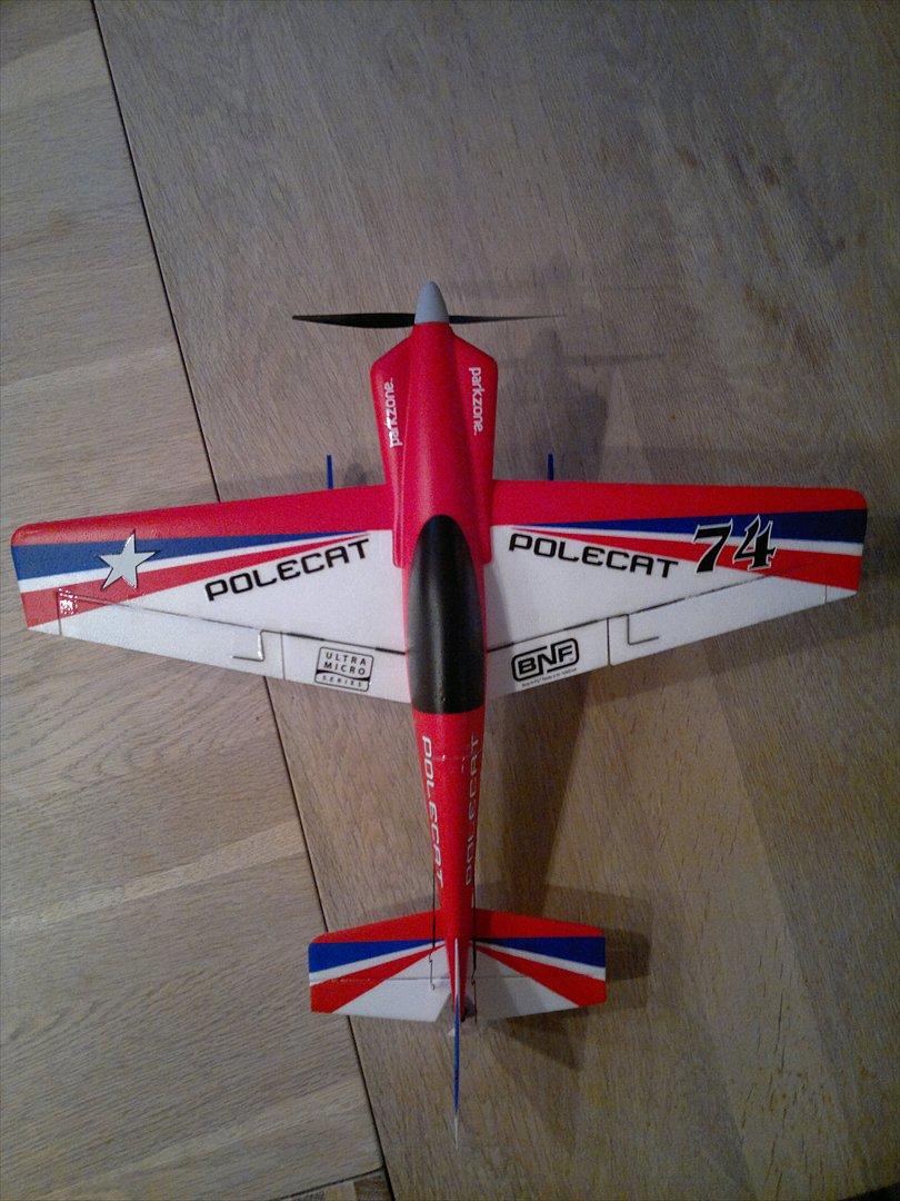 Fly Parkzone Ultra Micro Pole Cat BNF - Du kan vælge dit eget race nummer billede 8