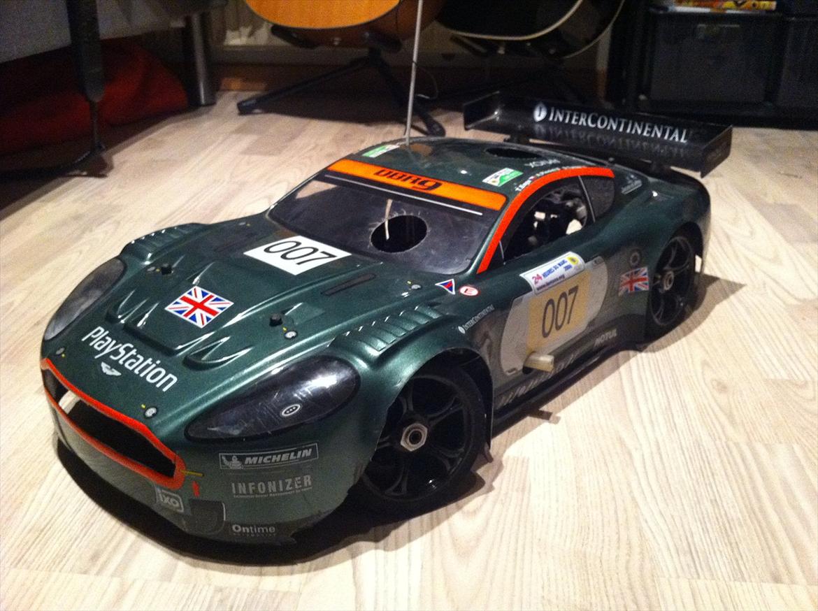 Bil KYOSHO INFERNO GT Aston Martin Racing DBR9 billede 1