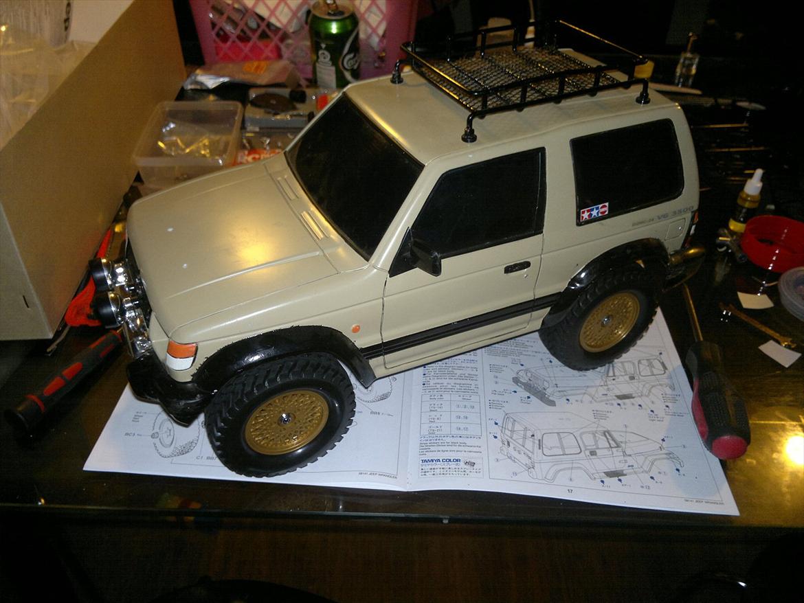 Bil Mitsubishi Pajero - Tamiya CC-01 billede 17