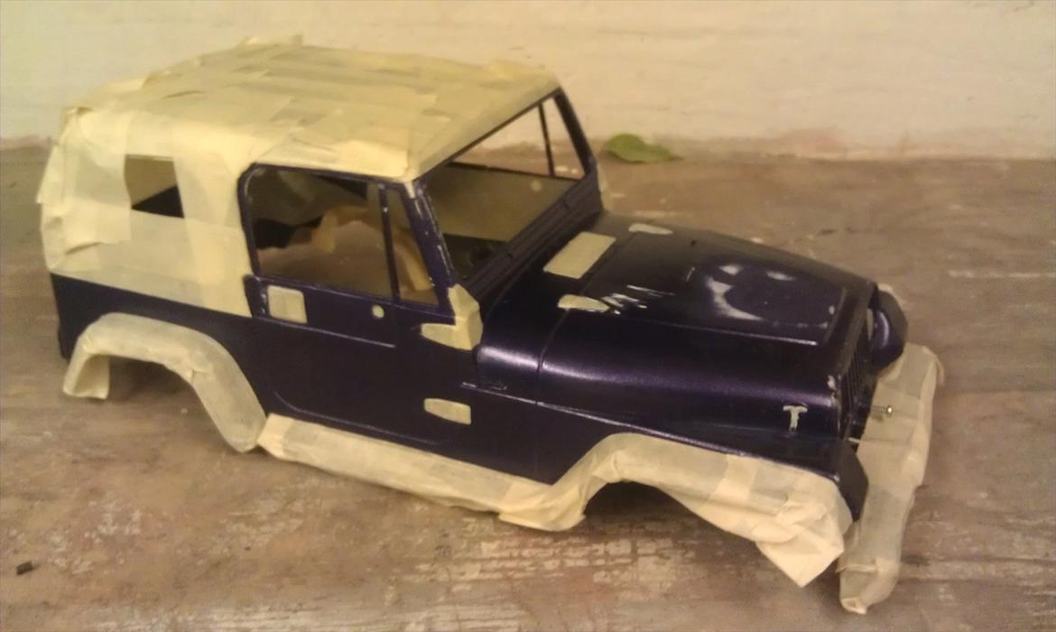 Bil Tamiya Jeep Wrangler YJ billede 10