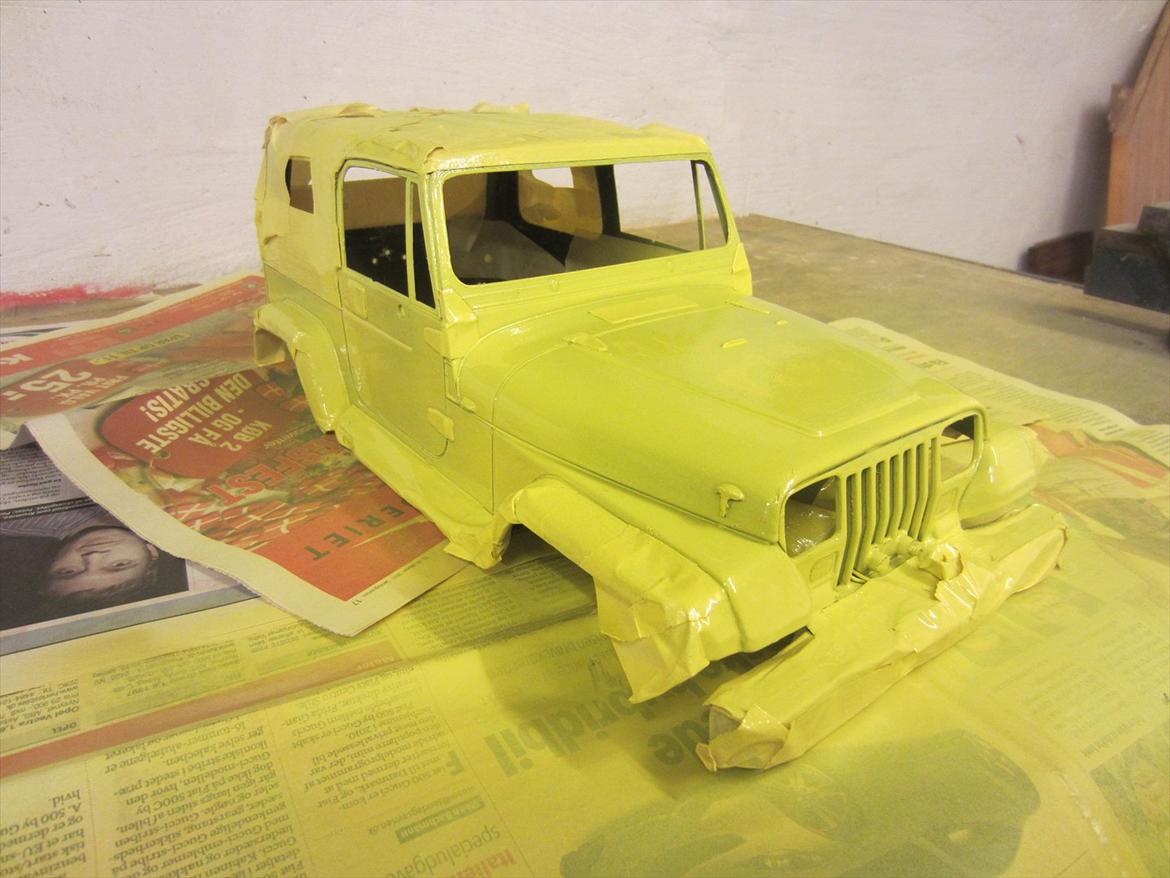 Bil Tamiya Jeep Wrangler YJ billede 11