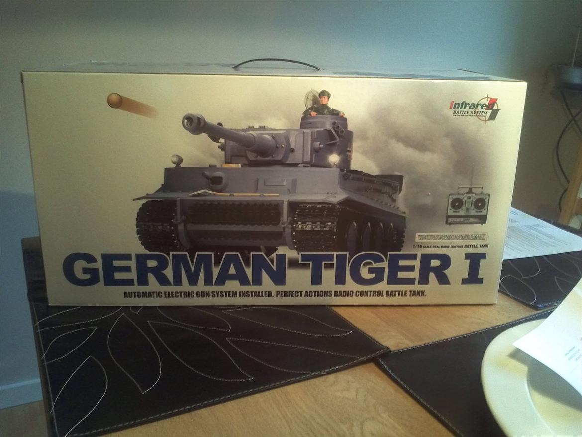 Militær Tiger 1, early model(Heng Long) billede 4