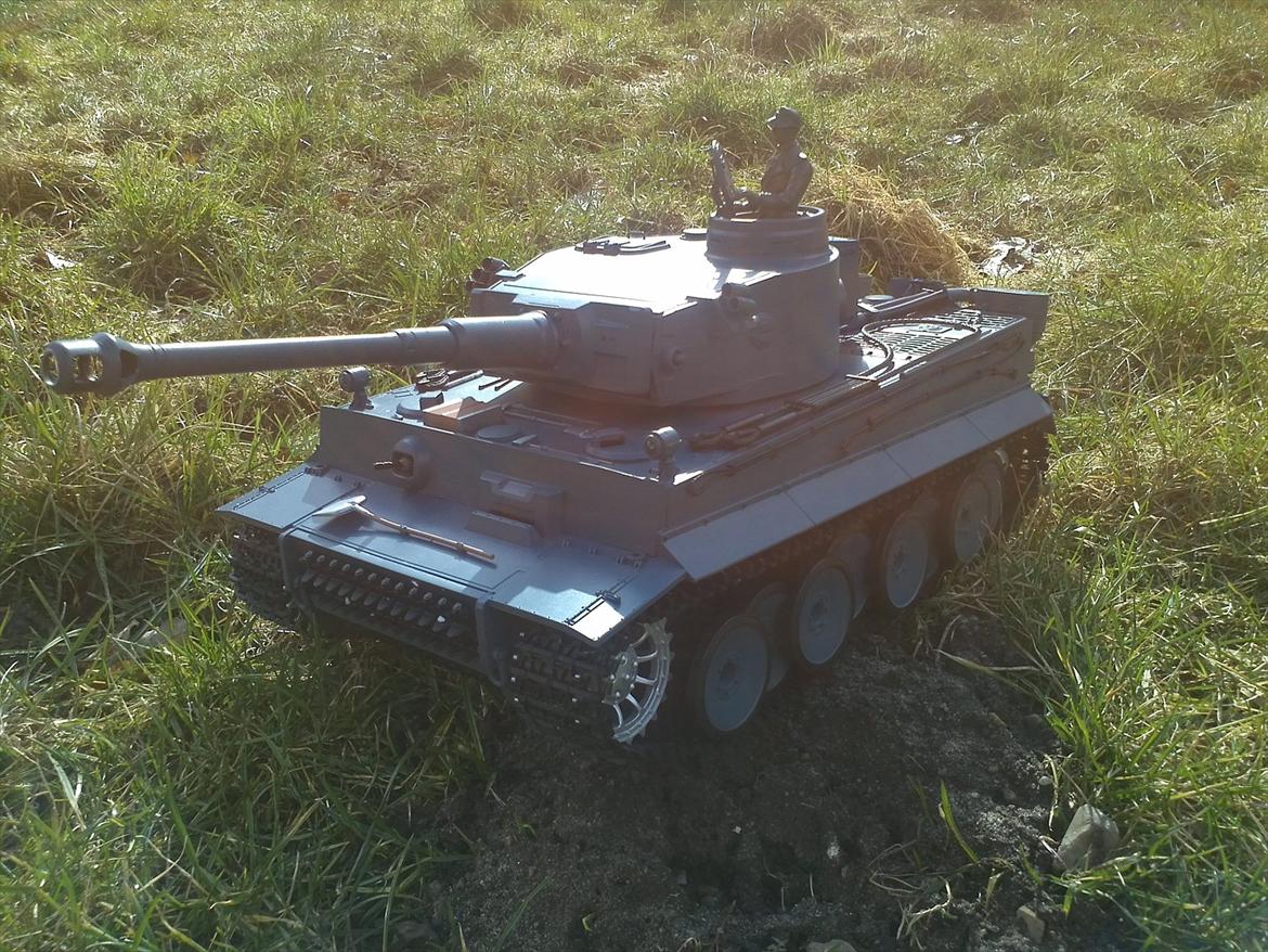 Militær Tiger 1, early model(Heng Long) billede 7