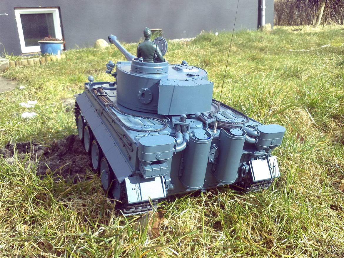 Militær Tiger 1, early model(Heng Long) billede 9