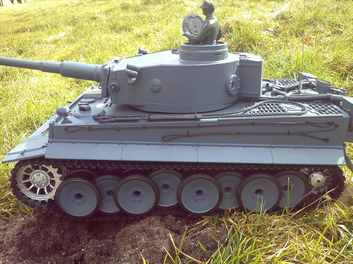 Militær Tiger 1, early model(Heng Long) billede 8