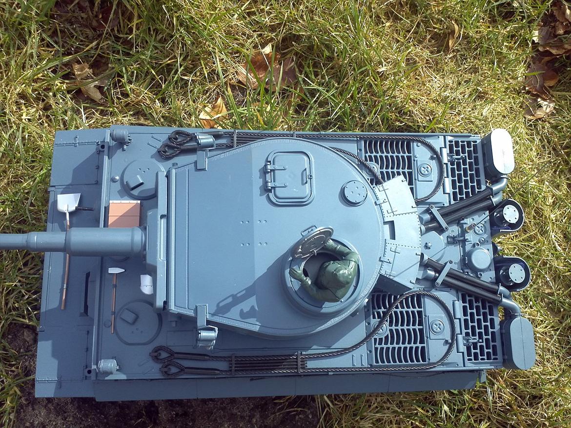 Militær Tiger 1, early model(Heng Long) billede 10