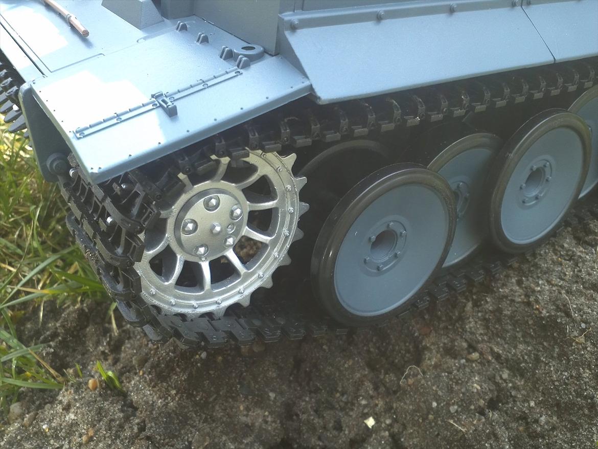 Militær Tiger 1, early model(Heng Long) billede 13