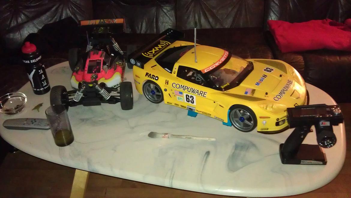 Bil Kyosho Inferno GT2 Corvette C6-R billede 10