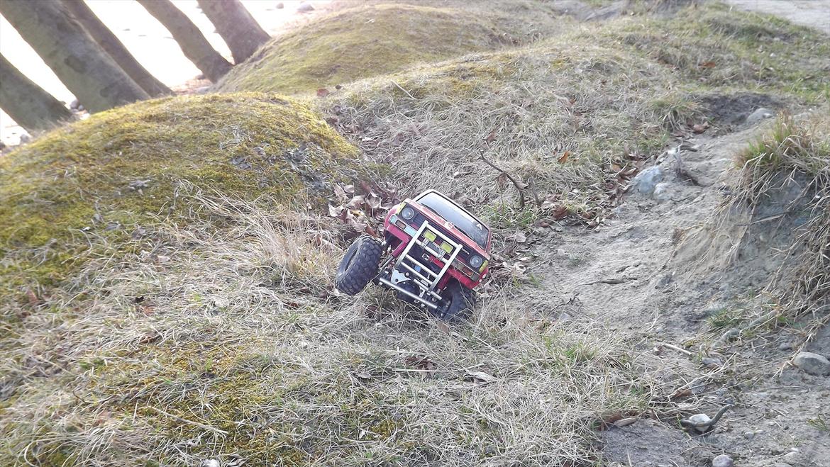 Off-Roader Tamiya High-Lift - Toyota Hilux  billede 13