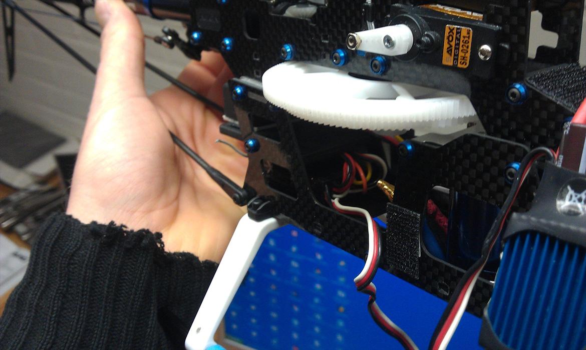 Helikopter Align T-Rex450 Sport Torgue Tube FBL billede 7