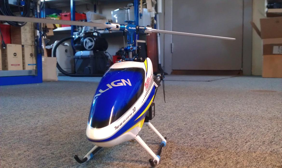 Helikopter Align T-Rex450 Sport Torgue Tube FBL billede 3