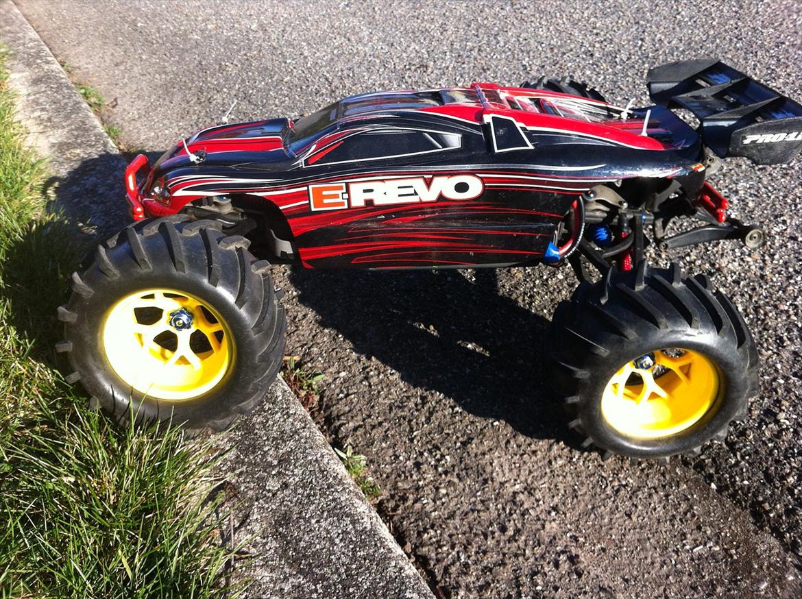 Bil Traxxas E-revo 1:8 brushless (Solgt) billede 8