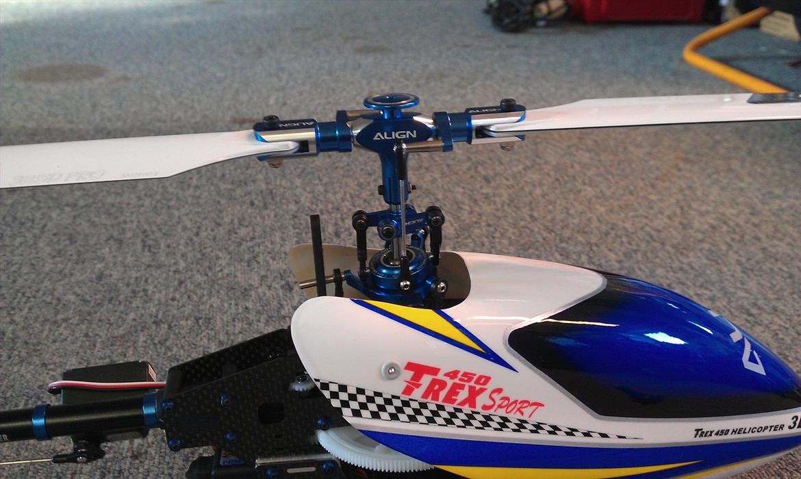 Helikopter Align T-Rex450 Sport Torgue Tube FBL billede 5