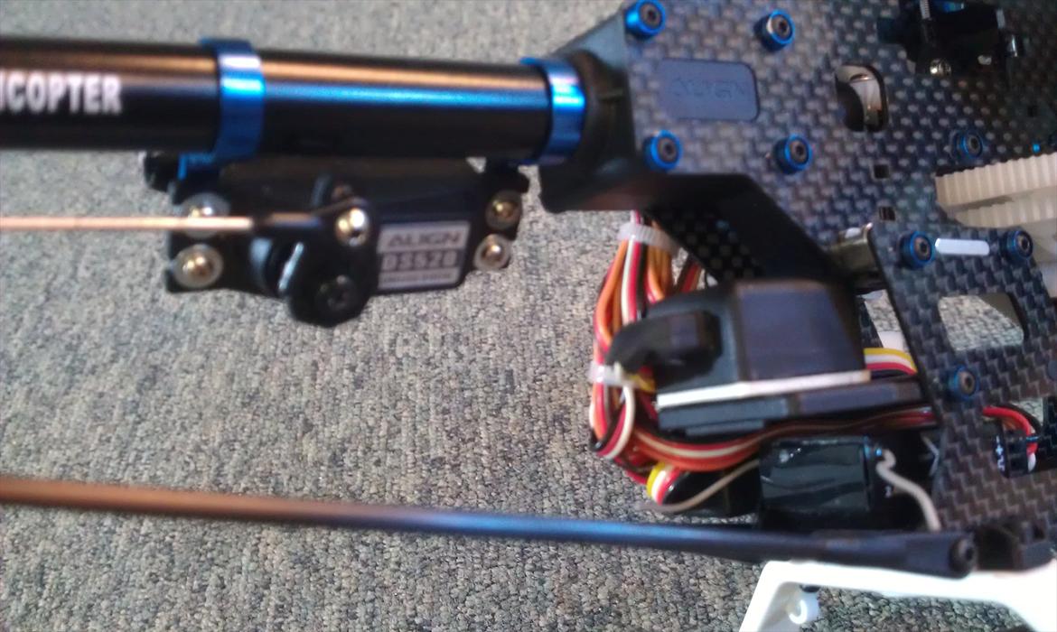 Helikopter Align T-Rex450 Sport Torgue Tube FBL billede 11