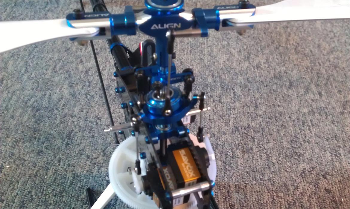 Helikopter Align T-Rex450 Sport Torgue Tube FBL billede 13