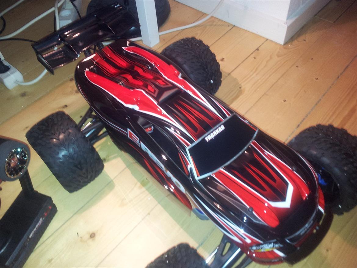 Off-Roader Traxxas E-REVO SOLGT billede 15