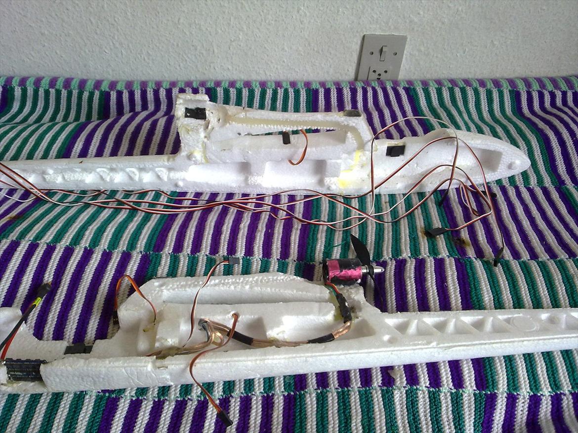 Fly easystar FPV amok billede 8