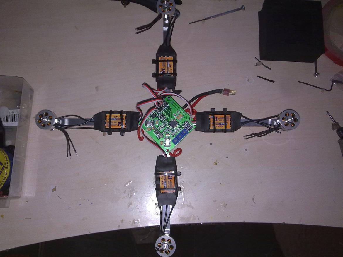 Multirotor første quadcopter på rcgalleri... billede 12