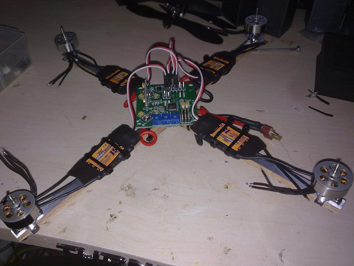 Multirotor første quadcopter på rcgalleri... billede 13