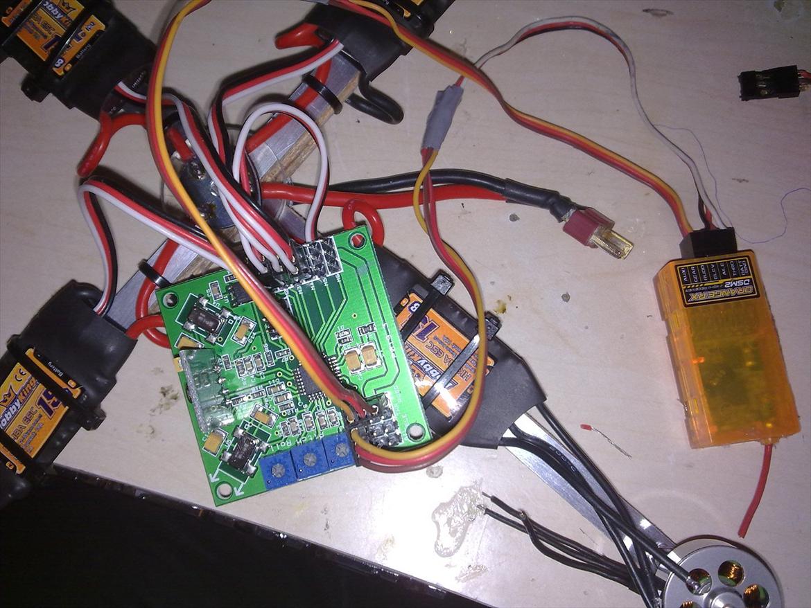 Multirotor første quadcopter på rcgalleri... billede 14