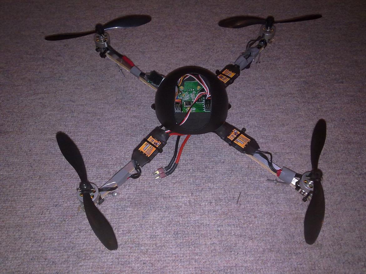 Multirotor første quadcopter på rcgalleri... billede 16