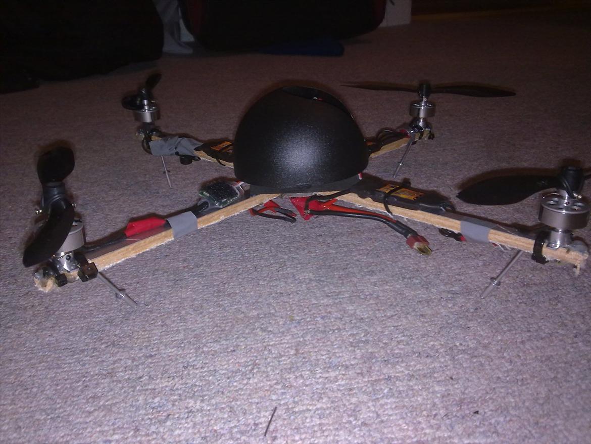 Multirotor første quadcopter på rcgalleri... billede 17