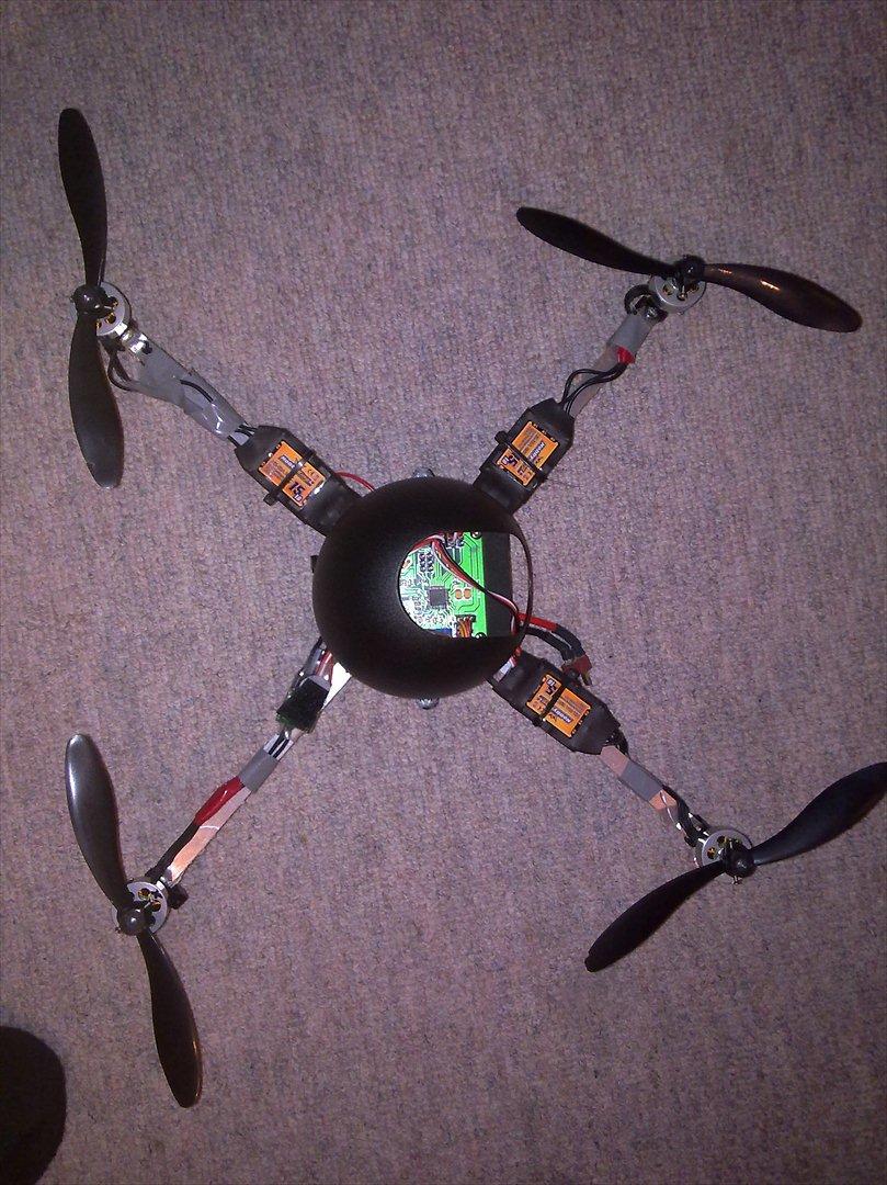 Multirotor første quadcopter på rcgalleri... billede 18