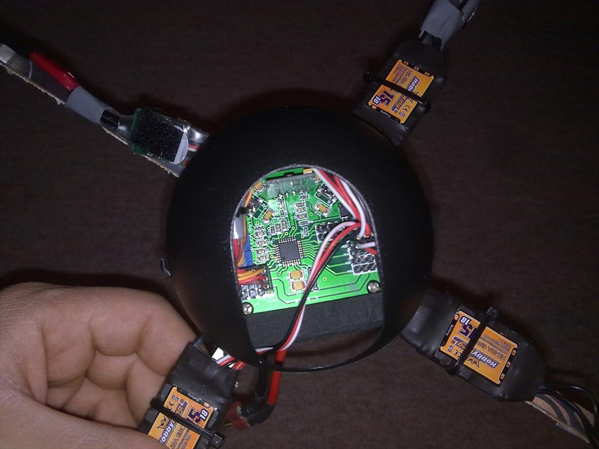 Multirotor første quadcopter på rcgalleri... billede 19