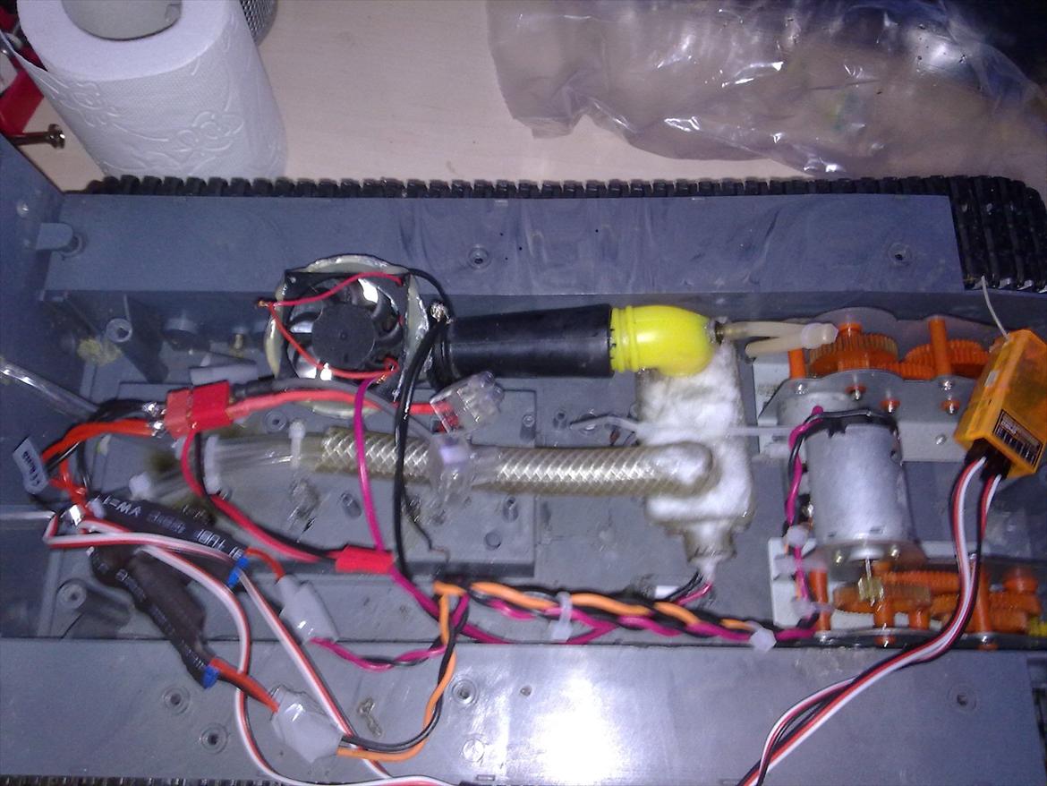 Militær tank Tiger 1 heng long "MOD" FPV billede 3