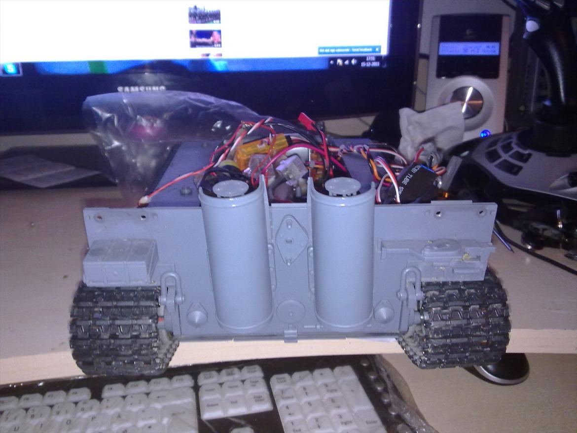 Militær tank Tiger 1 heng long "MOD" FPV billede 7